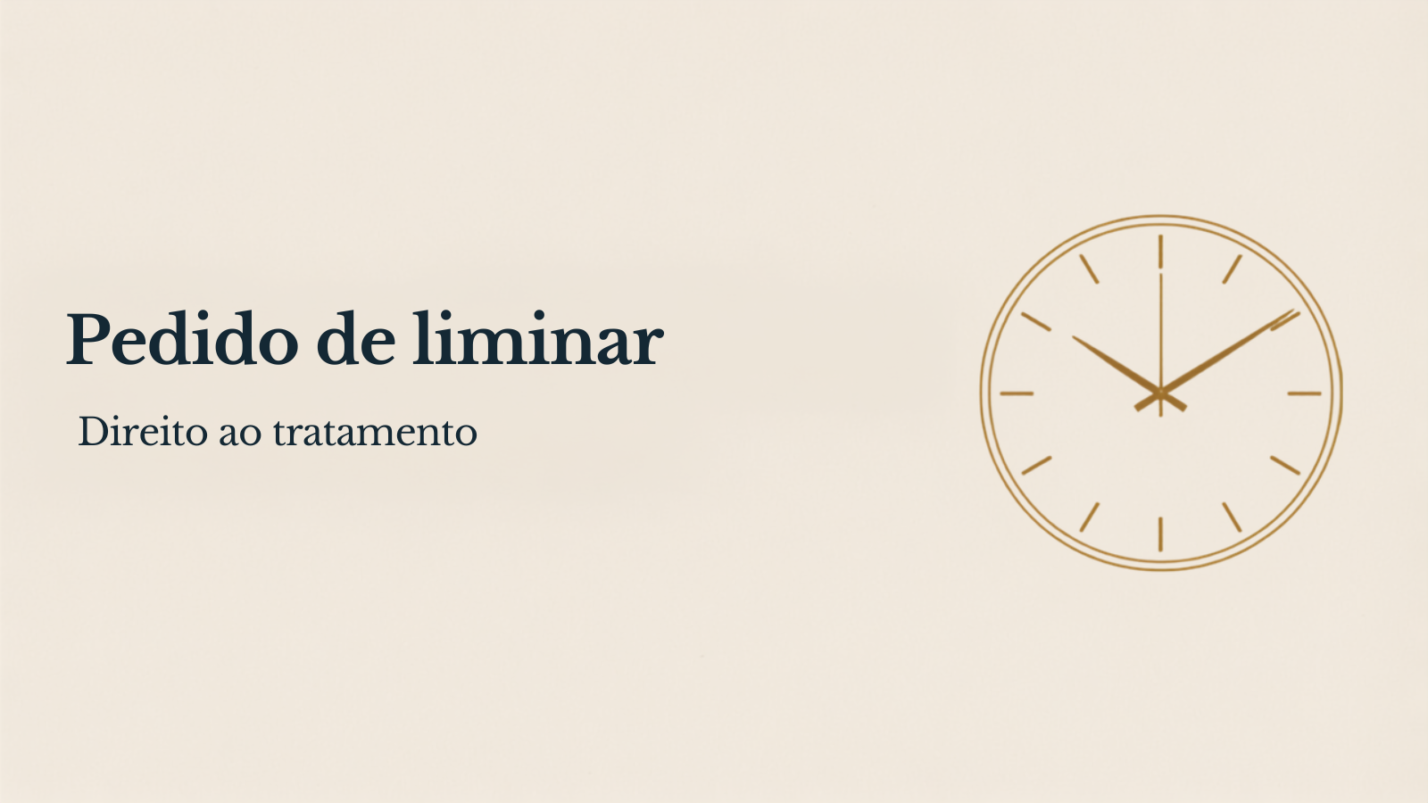 Liminar contra o plano de saúde: tratamento liberado em caráter de urgência