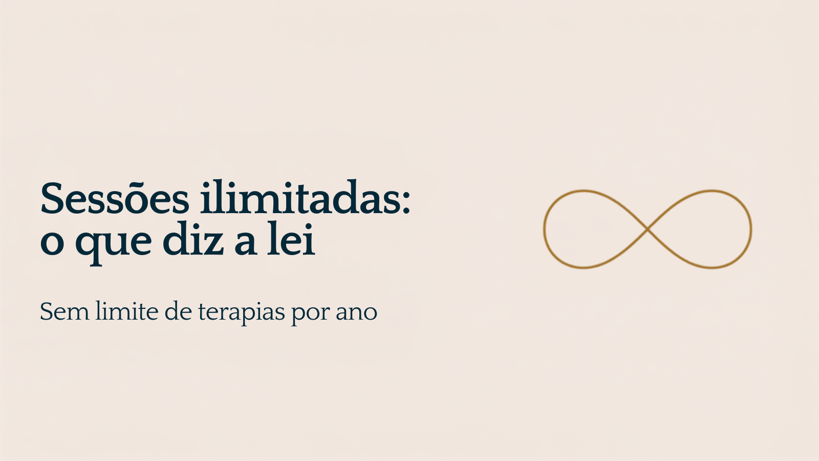 Sessões ilimitadas de terapia para autismo garantidas por lei
